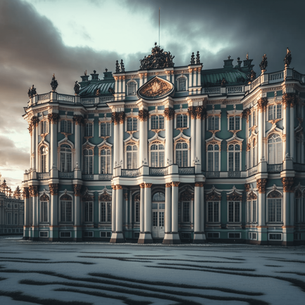 Фото Зимнего дворца в настоящее время